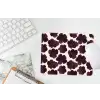 Bloemen - Aquarel - Paars muismat rubber klein 262 -witbureau