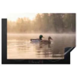 Eenden - Water - Mist - Natuur Inductie beschermer vinyl 3mm klein -3d
