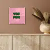 Yes fun - Groen - Roze - Stippen plexiglas 5mm klein -sfeer5