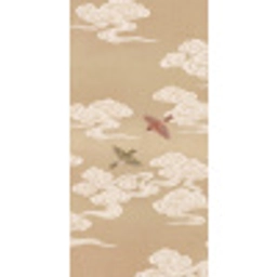 Vogels - Vliegen - Beige Behang Vlies klein -3d_website