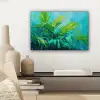 Bladeren - Groen - Schilderij - Abstract canvas 2cm klein -sfeer6