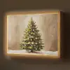 Kerst - Sfeer - Groen Light Box met batterij (Wandlamp) middel -z3d_website