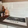 Gasfornuis - Koken - Beige Inductie beschermer vinyl 3mm klein -sfeer3