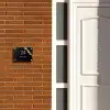 Gouden hoek - Klassiek Naambord Rechthoek middel -sfeer3-rechthoek-S