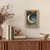 Moskee - Halve maan - Goud - Ramadan - Islamitische Light Box met kabel (Tafellamp) klein -sfeer2