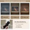 Piramide - Woestijn - Licht Light Box met batterij (Wandlamp) middel -USP_lichtkleurNL