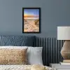 Duin - Zonsondergang - Horizon - Strand - Gras fotolijst zwart zonder passe partout klein -sfeer3