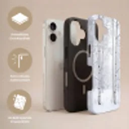 Berkenbomen - Sneeuw - Winter - Bos - Wit Toughcase MagSafe Apple iPhone 17 klein -USP_Lagen_DE