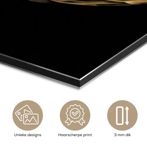 Mais - Eten - Goud - Zwart aluminium wit klein -closeup_NL