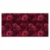 Dahlias - Bloemen - Rood Muismat XXL klein 681 -3d_leeg
