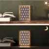 traditioneel - Element - Kleurrijk Light Box met kabel (Tafellamp) klein 925 -sfeer3