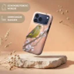Groenling - Katjes - Lente - Natuur - Zacht Toughcase MagSafe Apple iPhone 17 Pro Max klein -USP_RandenV_NL