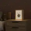Panda - Blauwe bloemen - Zachtheid Light Box met kabel klein -sfeer1_kind