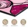 Vintage - Vrouw - Roze aluminium wit klein -closeup_NL