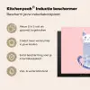 Kat - Illustratie - Minimalistisch - Roze Inductie beschermer vinyl 3mm middel -zzzzzzusp-haakje_NL