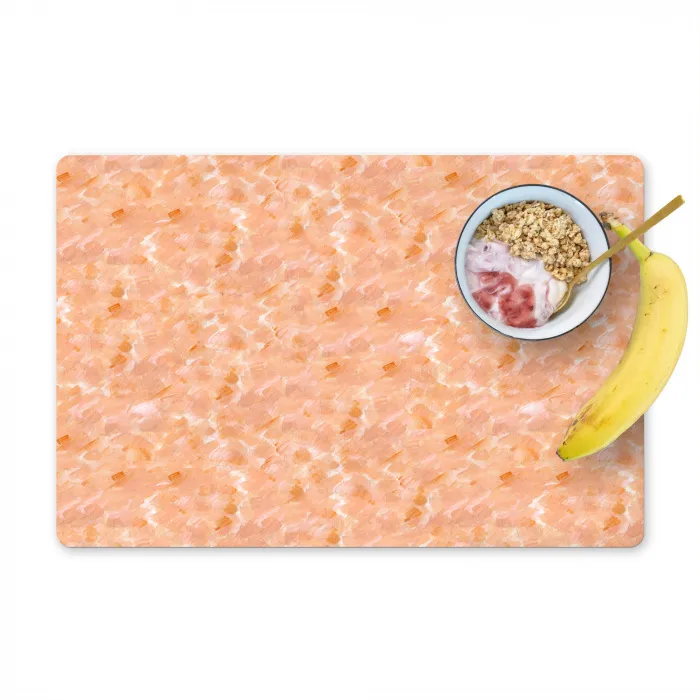Tint - Olie - Verf - Lichtoranje Placemat vinyl groot 368 -zzzproduct_Kitchenyeah-website