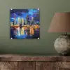 Skyline Toronto - Modern - Stadslicht - Blauw plexiglas 5mm klein -sfeer3