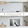 Lichtinval - Wijn - Rood - Glas keuken achterwand spatscherm klein -voor_na_NL