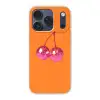Discoballen - Kers - Spiegels - Roze Telefoonhoesje iPhone 17 Pro klein -3d