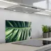 Bladeren - Tropisch - Jungle - Groen keuken achterwand spatscherm klein -3d_schuin