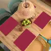 Rood - Effen kleur Placemat vinyl groot 368 -zzsfeer5_Kitchenyeah-website