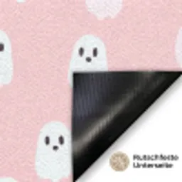 Spookjes - Patroon - Roze Deurmat klein 898 -antislip_DE