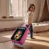 Heks met Sprankelende Toverdrank Kinderkoffer - Roze klein -sfeer1