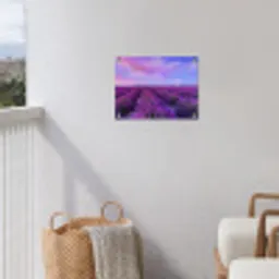 Lavendel - Paars - Bloemen - Natuur tuinposter los doek klein -sfeer8