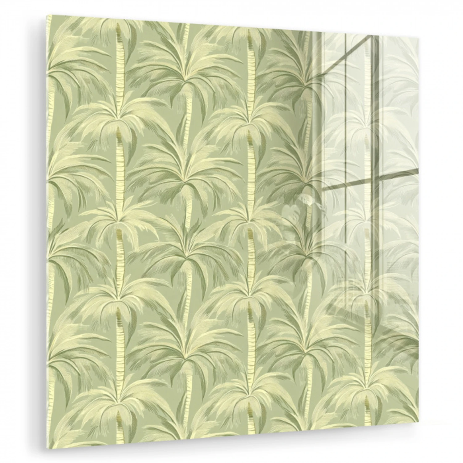 Palmwoud - Tropisch - Groen plexiglas 5mm klein 11 -zzzproduct_nieuw