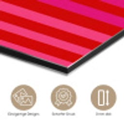 Verticaal - Strepen - Roze aluminium wit klein 46 -closeup_DE