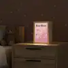 Planeten - Roze - Sterren Light Box met kabel (Kinderlampje) klein -sfeer1_kind