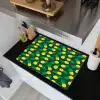 Donkergroen - Ananas - Bladeren Inductie beschemer met haakjes klein 777 -sfeer1