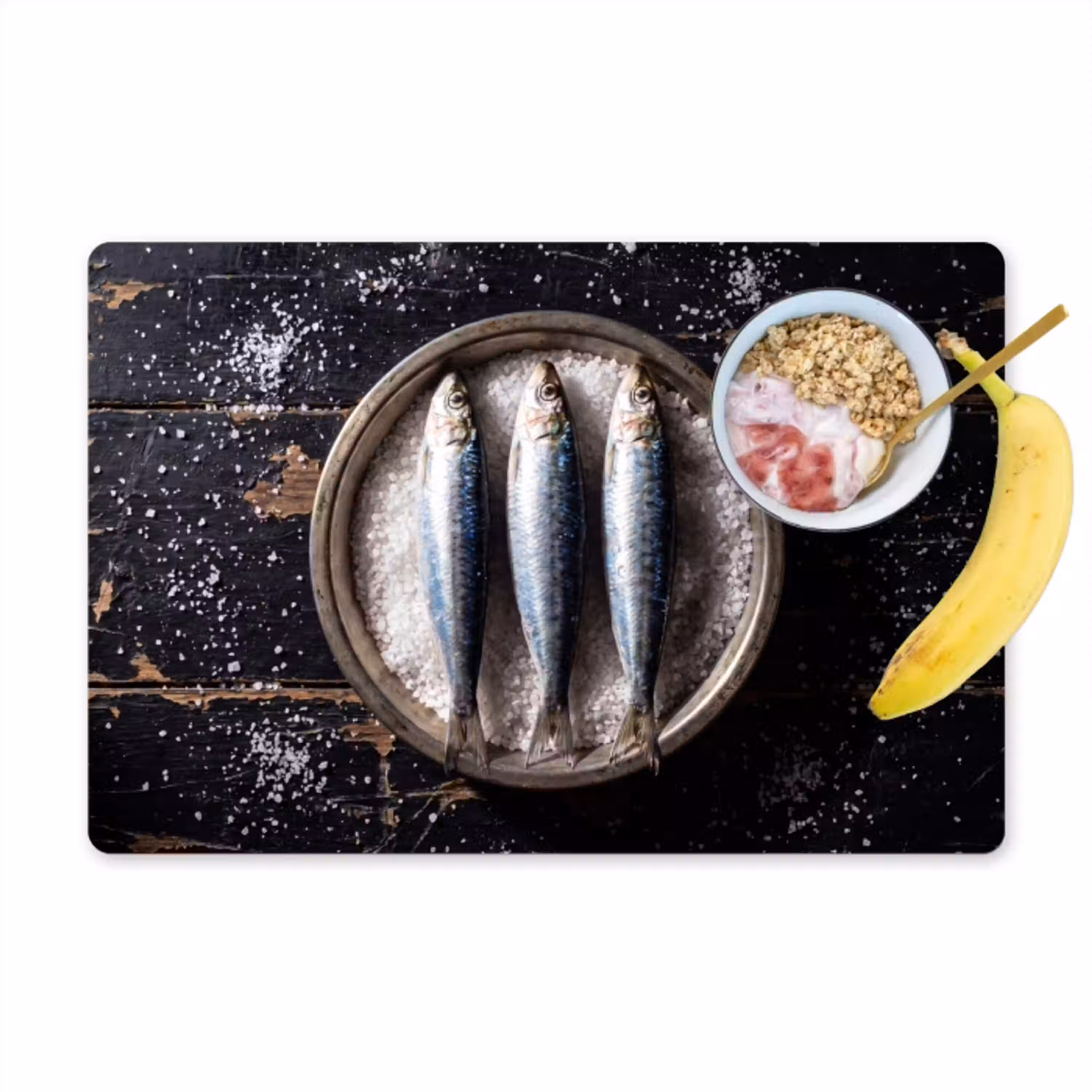 Vis - Zout - Eten Placemat vinyl groot -zzzproduct_Kitchenyeah-website