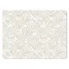 Abstract - Ruit - Beige muismat rubber klein 262 -3d
