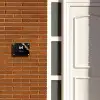 Gouden hoek - Modern Naambord Rechthoek middel -sfeer3-rechthoek-S
