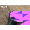 Kwadranten - Paars - Roze - Vierkanten Placemat vinyl groot 368 -closeup