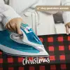 Geruit - Rood - Tekst - Christmas Wandkleed katoen klein -sfeer9