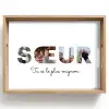 Soeur - Collage de lettres Dienblad Rechthoek middel -z3d_shopping
