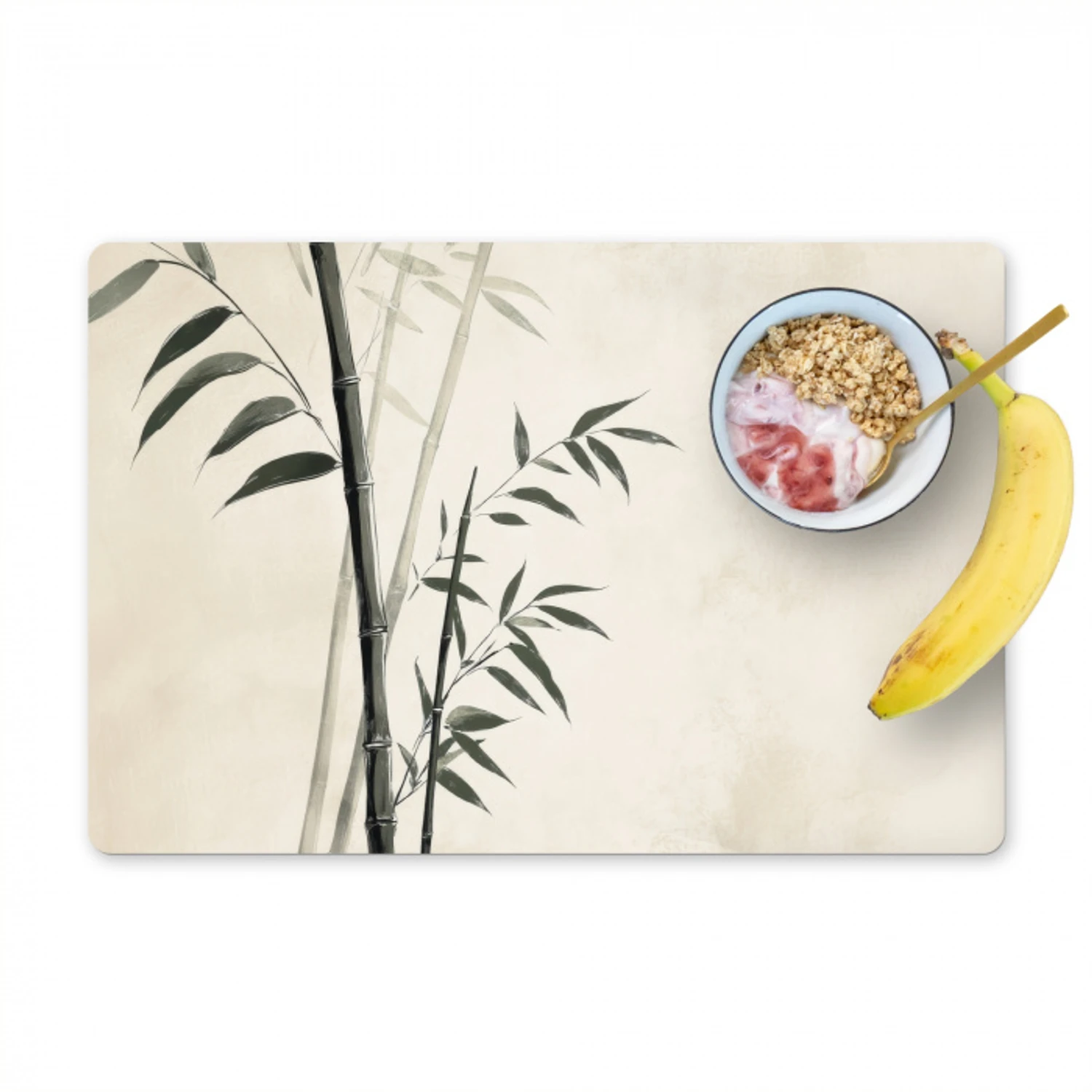 Japandi - Bamboe - Beige Placemat vinyl groot -zzzproduct_Kitchenyeah-website