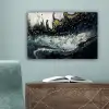 Marmer - Abstract - Goud - Luxe canvas 2cm klein -sfeer4
