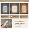 Tafels van vermenigvuldiging - Educatief - Leren rekenen voor kinderen - Cijfers oefenen - Boerderij Light Box met kabel (Wandlamp kind) klein -USP_lichtkleurNL