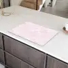 Marmer - Patroon - Mozaïek - Roze Inductie beschermer vinyl 3mm klein 276 -sfeer8