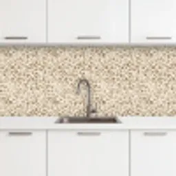 Luipaard - Klassiek - Beige keuken achterwand 2 middel 871 -3d