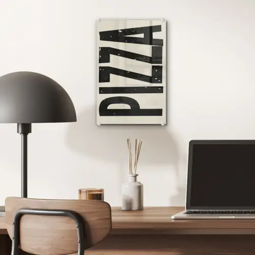Pizza - Decoratie - Japandi - Vintage plexiglas 5mm klein -sfeer6