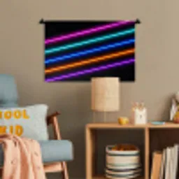 Esthetiek - Retro - Neon Wandkleed katoen klein -wsfeer4_kind