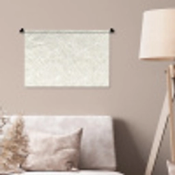 Abstract - Ruiten - Beige Wandkleed katoen klein 269 -sfeer4