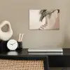 Palmboom - Schaduw - Trap - Beige poster papier klein -sfeer1