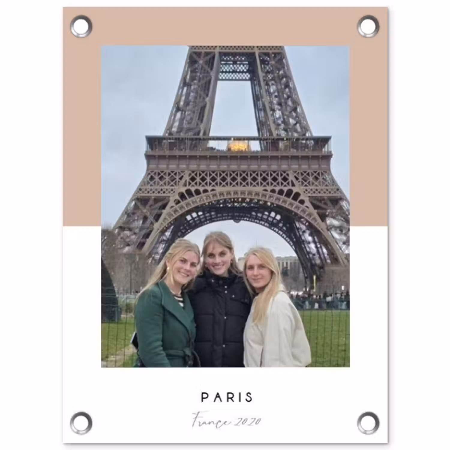 Gepersonaliseerde tuinposter - Paris