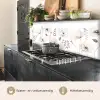 Bloemen - Pastel -  Planten - Wit keuken achterwand 2 middel -usp_NL