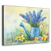 Lavendelbloemen - Quote - Gieter Textielframe - compleet frame klein -3d